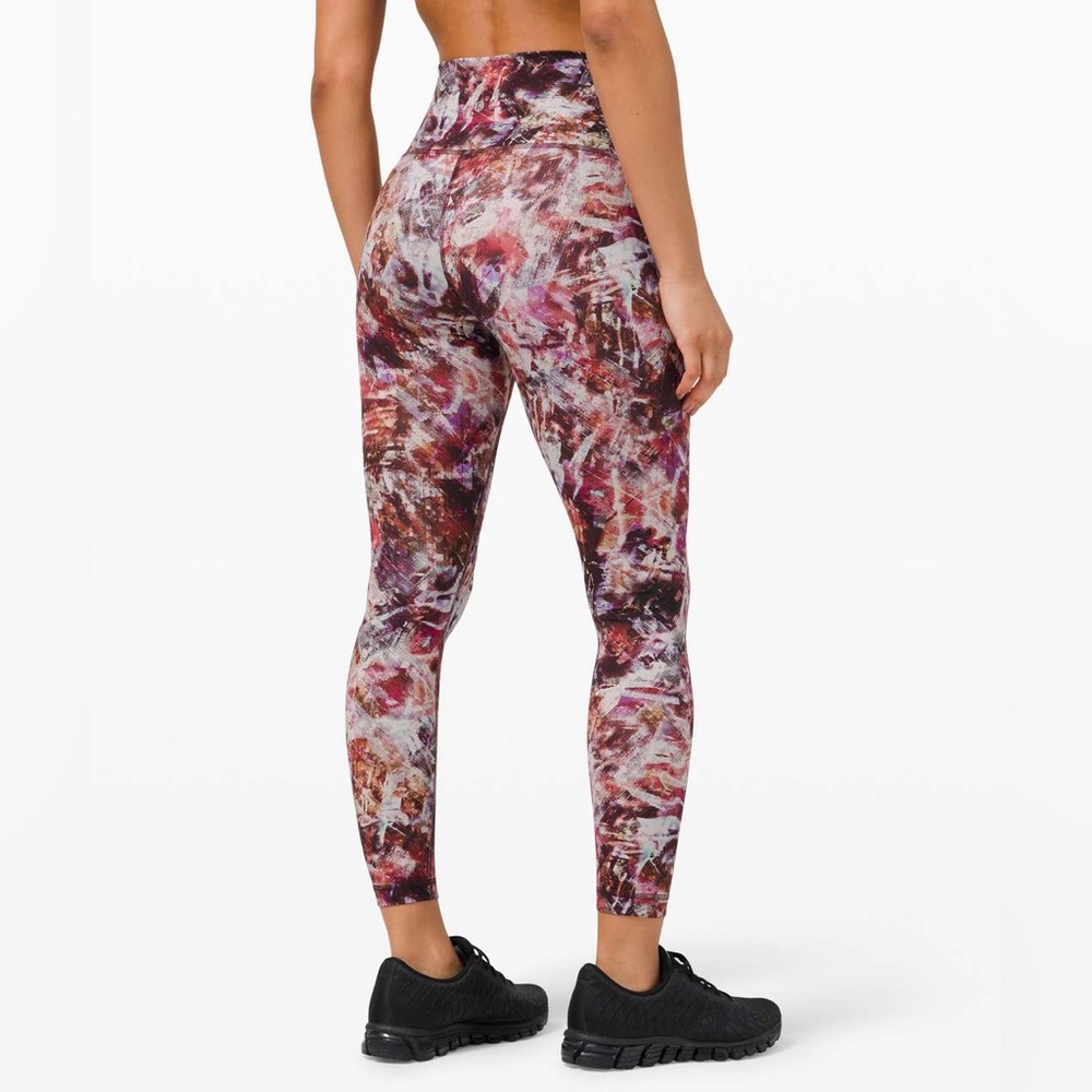 Lululemon Wunder Train High-Rise Tight 25" Urbantricity Multi size 6